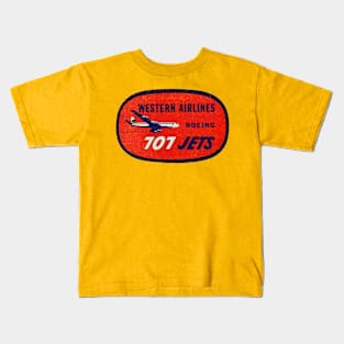 707 JETS - VINTAGE Kids T-Shirt